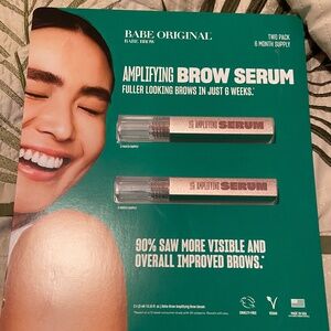 Babe Original Amplifying Brow Serum 2 x 3ml 6 Month Supply